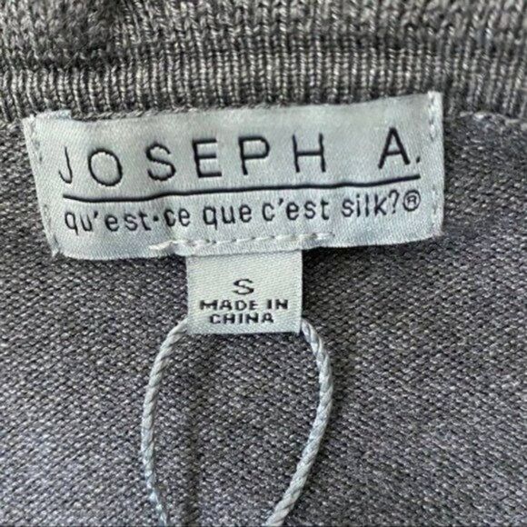 Joseph A. Grey Open Front Sweater  New With Tag Size Small - Picture 5 of 5